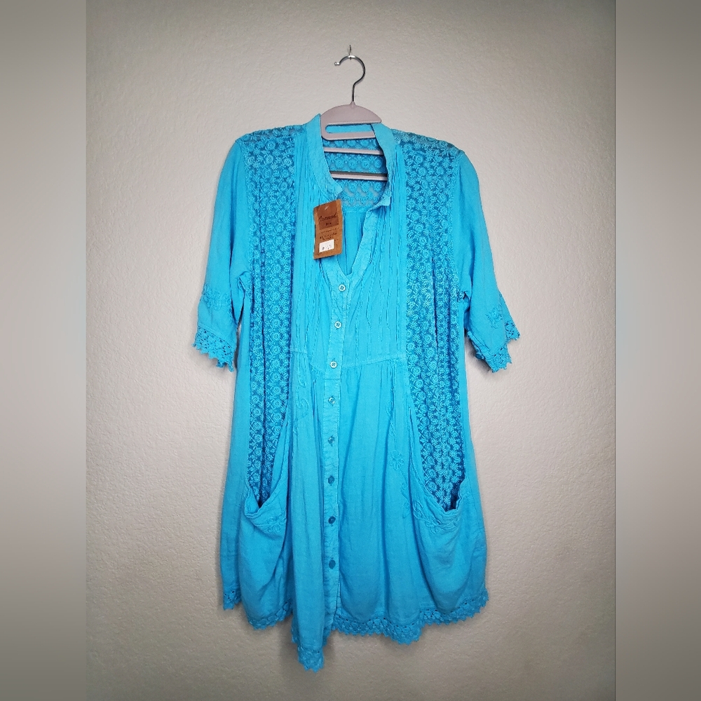 NEW Isamod Tunic Blouse Size L